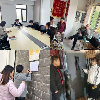 【邻距离之暖心服务】小区单元门“换新装” 居民安居又安心